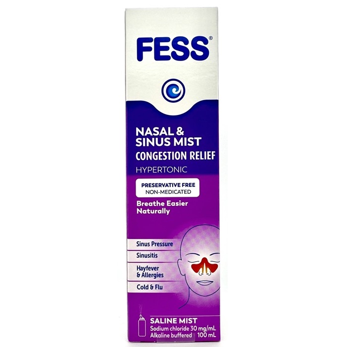 FESS® Nasal & Sinus Mist Congestion Relief Hypertonic