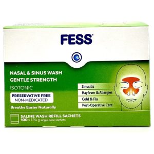 FESS® Nasal & Sinus Wash Gentle Strength Isotonic Refill Sachets